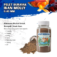 Pelet Pakan Burayak Ikan Molly Premium