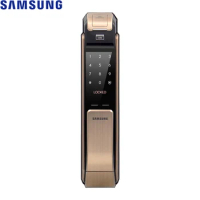 Samsung Fingerprit Digital Door Lock SHS-P718 Push Pull password lock Promotion