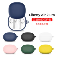 POYATU Silicone Case For Anker Soundcore Liberty Air 2 Pro Full Protective Skin Accessories Cases Washable Dust-proof Cover