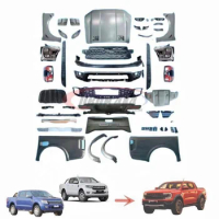 for2012-2021 For Ranger Upgrade Kit Conversion Body Kit Plastic facelift Ranger 2023 to Raptor Body Kits Accessory
