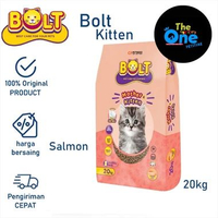 Makanan Kucing Bolt Kitten 20kg 1sak Bolt Mother and Kitten Makanan Kucing Bold Kitten Salmon