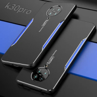 For Xiaomi Poco F2 Pro Case Luxury Soft TPU edge + Hard Aluminum alloy Matte shockproof protect Back Cover Case for Poco F2 Pro