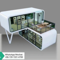 Stackable Two floors prefab home combination Prefab Homes Sleeping Container House Apple Cabins For Sale Office Pod home