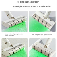 DREAME V10S Green light clear dust welt handy vacuum cleaner anti-mite household appliances large suction cleaning machine