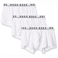 Hugo Boss 男合身四角內褲3件裝(白色)
