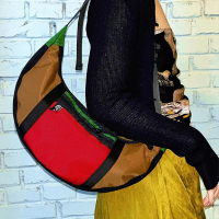 【GAGA EQUIPMENT】母親節禮物 泰國潮牌GAGA EQUIPMENT Shoulder Bag輕量斜背半月包(側背包 可放水瓶/雨傘