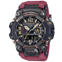 【CASIO 卡西歐】G-SHOCK MUDMASTER 太陽能 藍芽 多功能腕錶 618 年中慶 禮物(GWG-B1000-1A4)