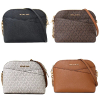 【Michael Kors】MK JET SET TRAVEL防刮皮革斜背貝殼包 MK斜背包(多款任選)
