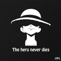Hình dán ô tô, Thiết kế rỗng, Hình dán che khuyết điểm One Piece Luffy, Thích hợp cho thân ô tô, Hìn