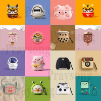 Fashion Pro 2 Case for AirPods Pro 3 Cute 3D Animals Fruit Creative Earphone Case Cartoon Silicone Cover for AirPods 3 Pro Case