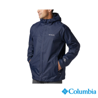 Columbia 哥倫比亞 官方旗艦 男款- Omni-Tech 防水外套-深藍(URE24330NY / 2022年秋冬商品)