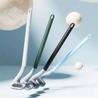 Sikat Kloset Toilet Gagang Stick Golf Silikon
