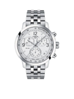 นาฬิกาข้อมือผู้ชาย PRC 200 Chronograph Quartz T1144171103700 สีเงิน
