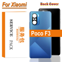 100% New Back Housing for Xiaomi POCO F3 Battery Cover for Xiaomi poco f3 Back housing Cover For Xiaomi Poco f3 Black housing