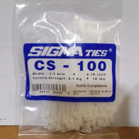 Kabel ties sigma CS 100 (isi 100) PUTIH
