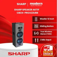 SPEAKER SHARP CBOX-PROX22UBB NEW CBOX PRO-X SERIES 12"