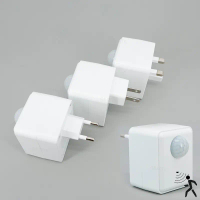 ฐานโคมไฟ LED, E27 Socket, หลอดไฟ, AC 110v-240V, EU, US, UK, เซ็นเซอร์ตรวจจับความเคลื่อนไหว PIR, ไฟมน