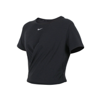NIKE 女短袖T恤(Dri-FIT 訓練 上衣 慢跑 反光 短版「DD4922-010」≡排汗專家≡