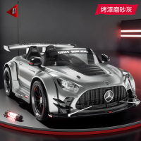 賓士親子GTR 四驅兒童電動車烤漆灰｜電動車｜兒童電動車【六甲媽咪】
