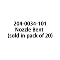 Nozzle elbow 204-0034-101 for Videojet jet code printer recovery manifold block