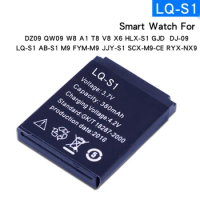 Durable Smart Watch Battery LQ-S1 3.7V 380mAh lithium Rechargeable Battery For Smart Watch QW09 DZ09 W8