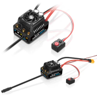 Hobbywing RC ESC MAX10 G2 80A 140A Sensored Brushless ESC 2-4S for 1/10 Scale RC Car Truck RC ESC for 1/10 Car