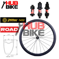HUB BIKE Wheelset Road Carbon 700x40c tubeless disc wheels DT 240 hub Ultralight 1380g Rim 40mm Depth 29mm