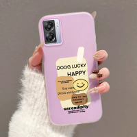 Casing Hp Untuk OPPO A57 2022 A77 A2022 A57s A57e A77s Case Casing Label kreatif pola Cangkang Jelly