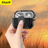 Cover For AirPods Pro 2 Bluetooth Earphone Case TPU Protective Shockproof With Hook Switch Box for Apple Airpods 3 1 Accessories