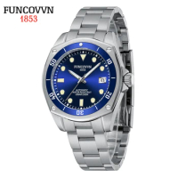 Men Sports GMT Mechanical Watch Automatic Stainless Steel Self-winding Wristwatches Men's Pro Diver Collection Automatic Watch
