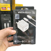 [PISEN] BỘ SẠC NHANH CHÍNH HÃNG PISEN 30W TYE_C to TYE_C