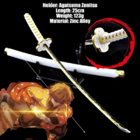 Katana Demon Slayer Sword Metal Simulation Katana Kimetsu No Yaiba Anime Manga Toys Real Katana Swords Sword Bedroom Decor