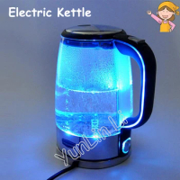 1.7L Electric Kettle Water Heater Household Automatic Power-Off Boiler Germany Glass Anti-dry LED Light Tea Pot Electric Kettle
