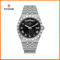 Tudor Royal Series Watch Men Week Calendar Display Men Watches Diamond Roman Scale Mechanical Watch Fashion Business Men's Watch