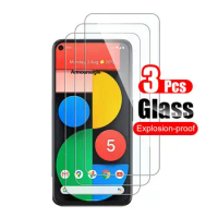 3Pcs Tempered Glass Guard On For Google Pixel 5 5G Pixel5 Screen Protector Protective Film Phone Guard 10H Clear Glass