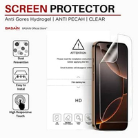 BASAIN Anti Gores Hydrogel Samsung S21/FE/Plus/Ultra Full Cover Screen Protector | Self Healing S21 