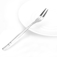 魚形不銹鋼水果叉果簽西餐叉點心叉小叉子甜點叉創意實用小工具