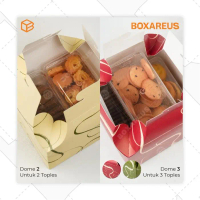 Dus Kue Kering Chirstmas Box Toples Cookies Hampers Natal  | Tb Dome Natal Best Seller
