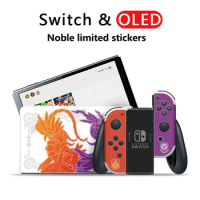 New Ns Noble limited stickers Console Skin Sticker for Nintendo Switch NS Oled Joy-con Controller Accessories Set
