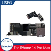 128GB 256GB Plate For iPhone 14 Pro Max Motherboard With Face ID Unlocked Support Update LTE 5G Logic Board Full Chips Tested