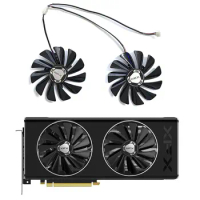 New RX 5700 XT GPU Fan 4PIN 95MM CF1010U12S FDC10U12S9-C for XFX RX 5700 XT, RX 5700 Graphics Card Cooling Fan