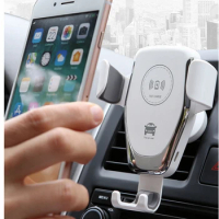 Fast 10W QI Wireless Charger Car Mount Holder Stand For iPhone XS Max Samsung S9 For Xiaomi Mi 9 Huawei Mate 20 Pro Mate 20 RS