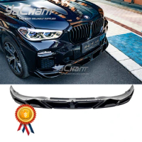 Car-Styling PP Front Lip Fit For 2019-2022 BMW X5 G05 TUD Style Front Lip (Fits M Sport Front Bumper Only)