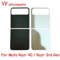 NEW AAAA Quality 6.9" Inch For Motorola Moto Razr 40 5G Back Battery Cover Housing Case Repair Parts