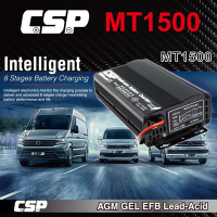 【CSP 進煌】MT1500數位型電池充電器12V10A (全電壓) 台灣製 展示場充電器 保養廠 保修廠 汽車展示館