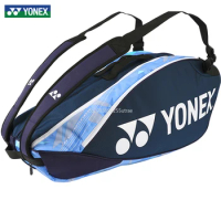 YONEX Tour Edition Yonex Racket Bag Professional Sports Bag With Independent Shoes Compartment For Women Men For 6 Rackets