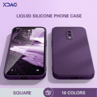Original Liquid Silicone Cover for Oneplus 7 6.41" Cute Shockproof Soft High Qualtiy Funda Lens Protection Phone Case Back Shell