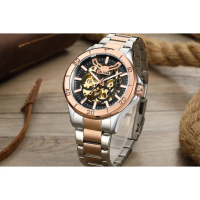 JAM TANGAN  BELLEDA 9482 Jam Tangan Pria Rantai Terbaru Automatic Movement Tahan Air Watches