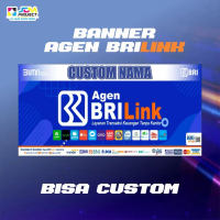 JDM Project - Banner Spanduk Backdrop MMT AgenBriLink Bisa Custom Ukuran