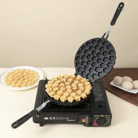 內地直送 - 商用梅花型小蛋糕模具超實用 專為製作雞蛋糕設計 獨特梅花造型讓成品顏值爆錶 不沾材質輕鬆脫模 清洗超方便 適配燃氣使用 適合擺攤創業 用它做出的雞蛋仔香氣四溢 口感酥脆 能快速吸引顧客